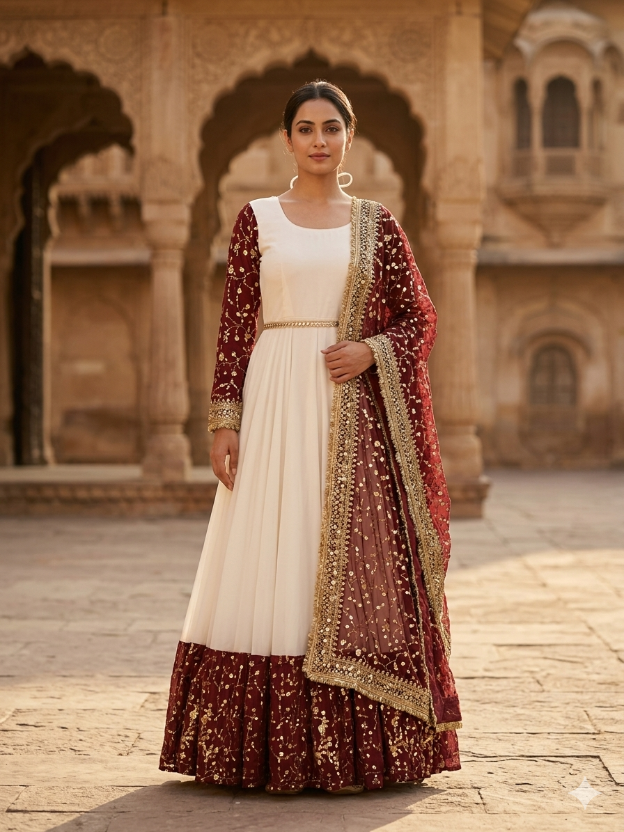 The Sovereign Pearl and Wine Suit